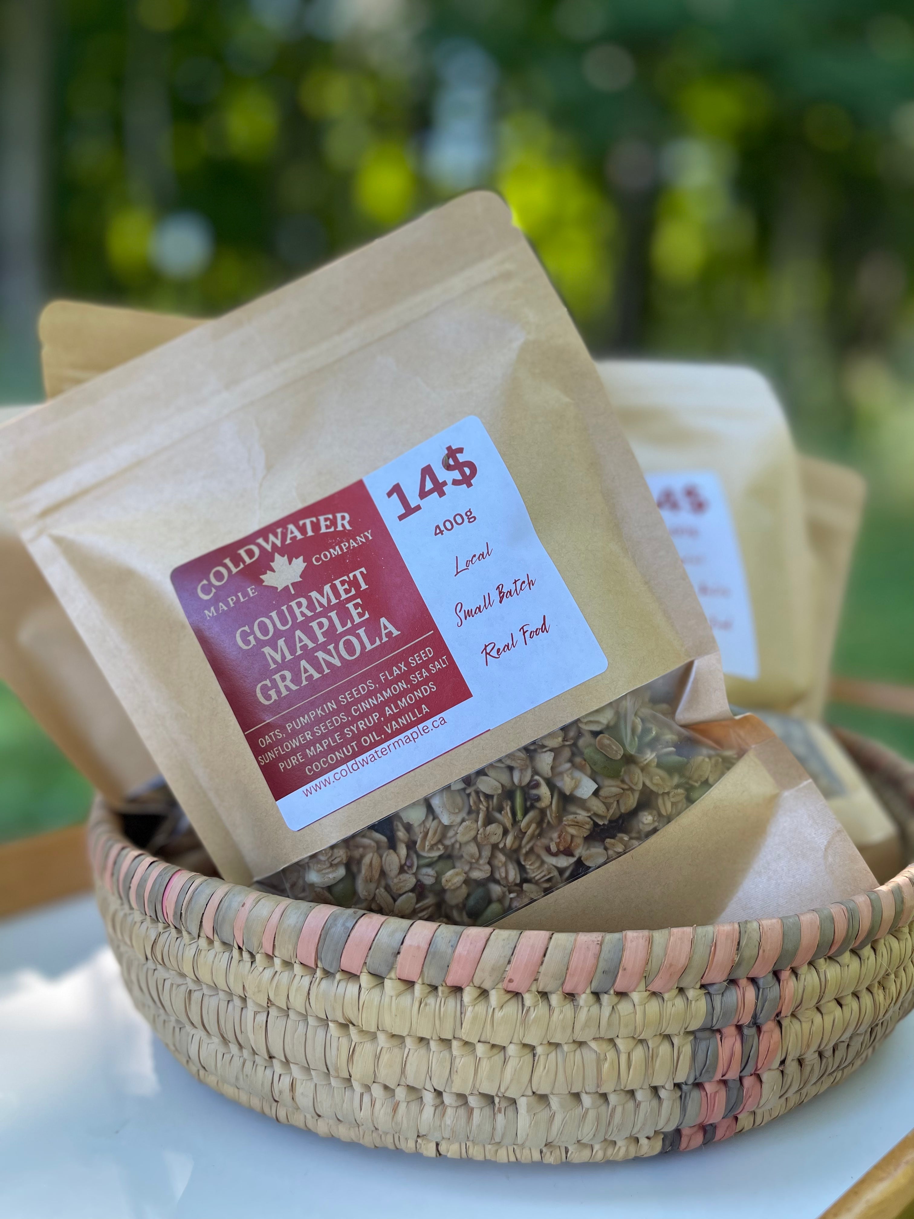 Gourmet Maple Granola from Coldwater Maple Company